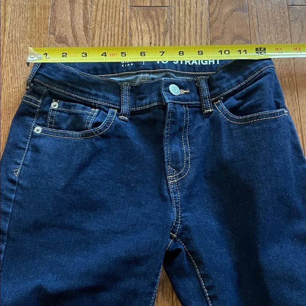 GAP Dark Wash Straight Leg Jeans Boy’s Sz 10